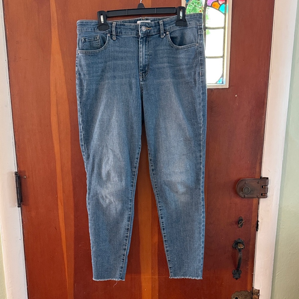 Jessica Simpson High Rise Blue Denim Jeans - Size 12